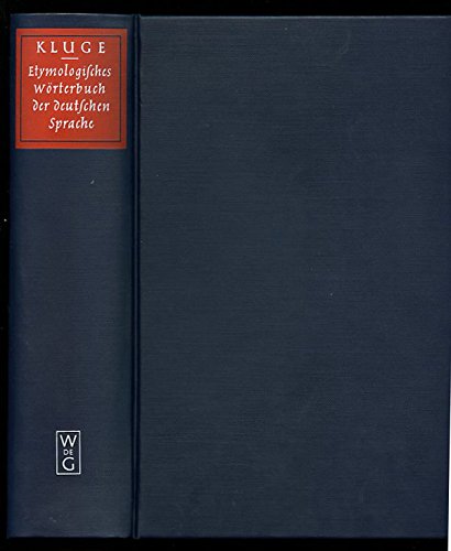 Etymologisches Wörterbuch der deutschen Sprache Social Sciences