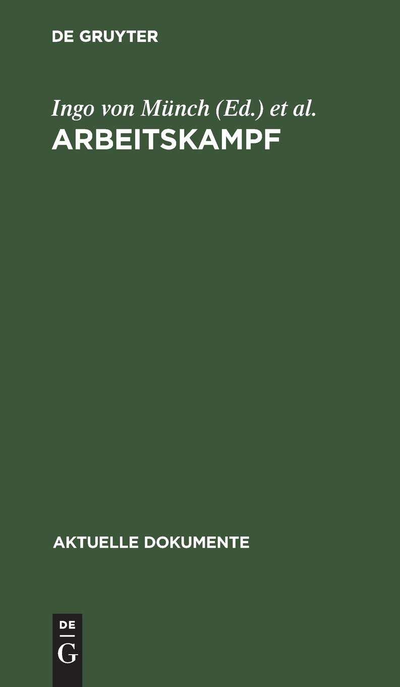 Arbeitskampf Law