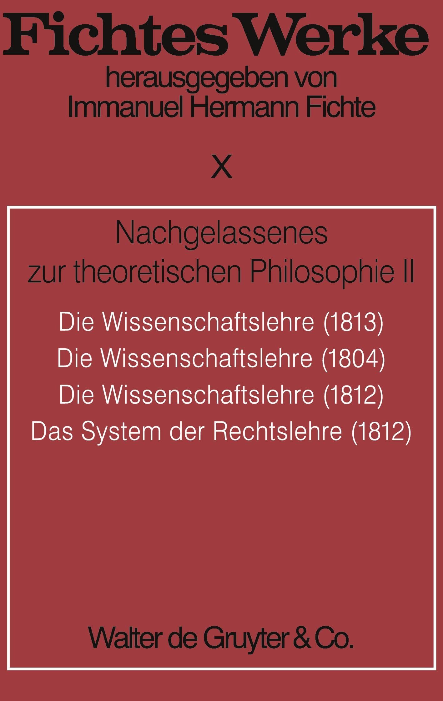 Nachgelassenes zur theoretischen Philosophie II book
