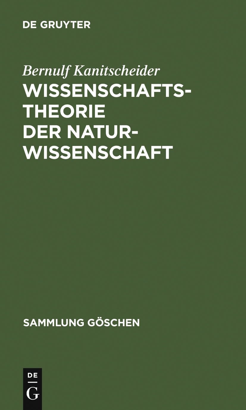 Wissenschaftstheorie der Naturwissenschaft book