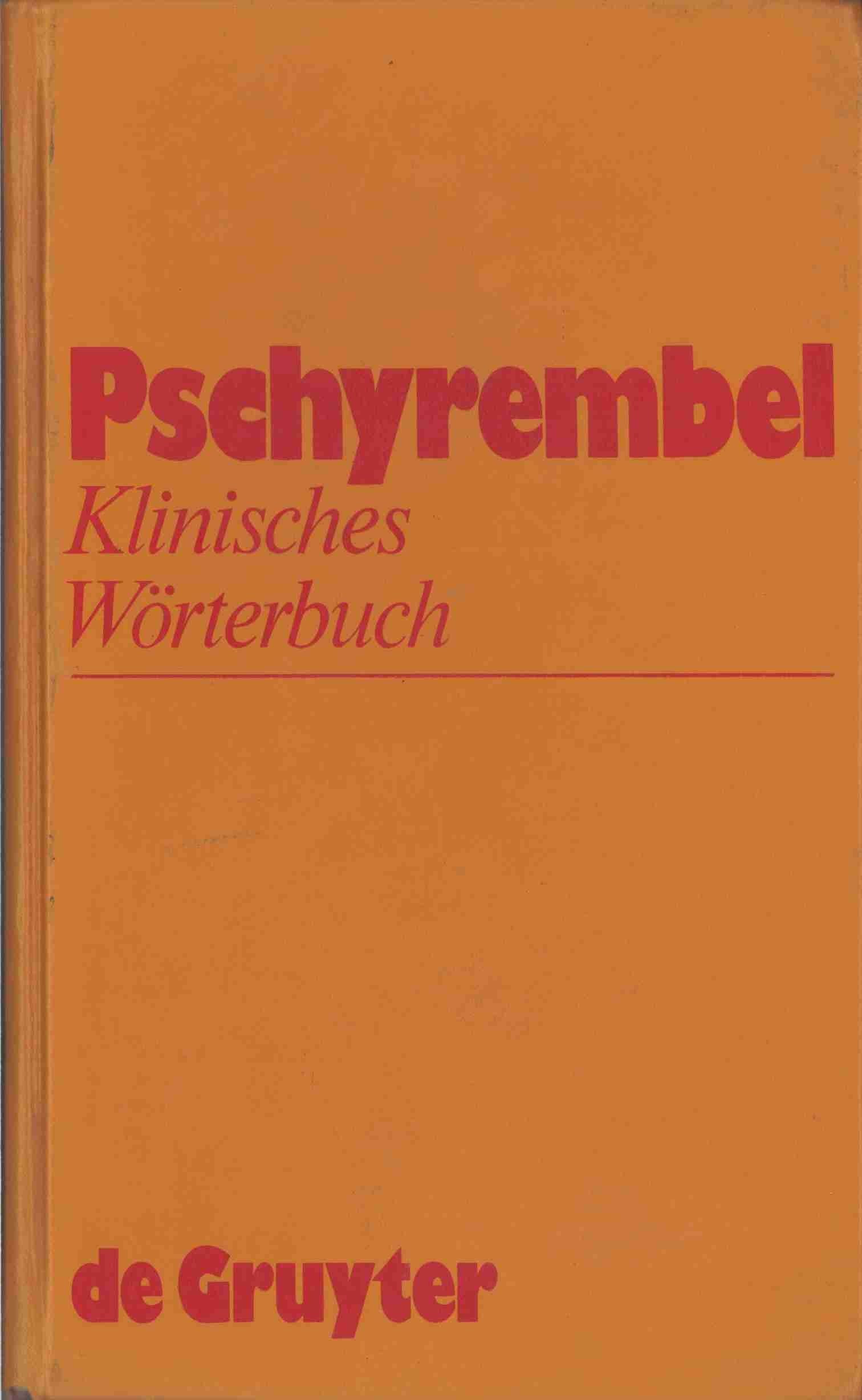 Product Image: Klinisches Wörterbuch