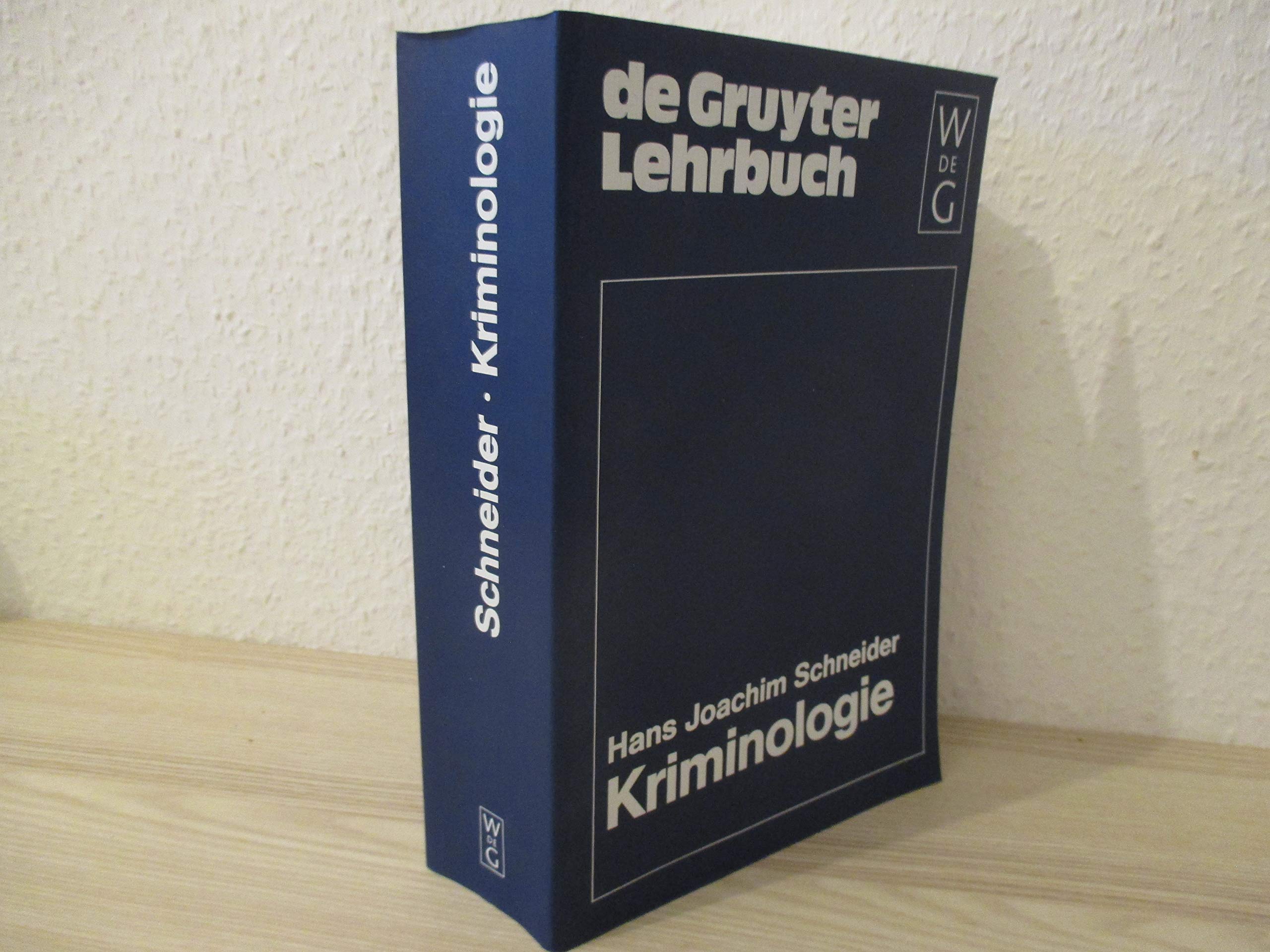 Kriminologie (de Gruyter Lehrbuch) Law