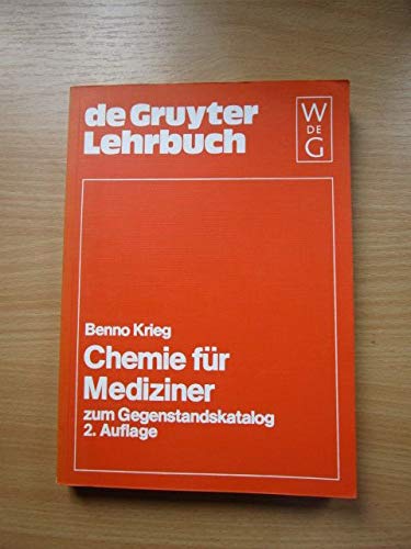 Chemie für Mediziner zum Gegenstandskatalog. Natural Sciences