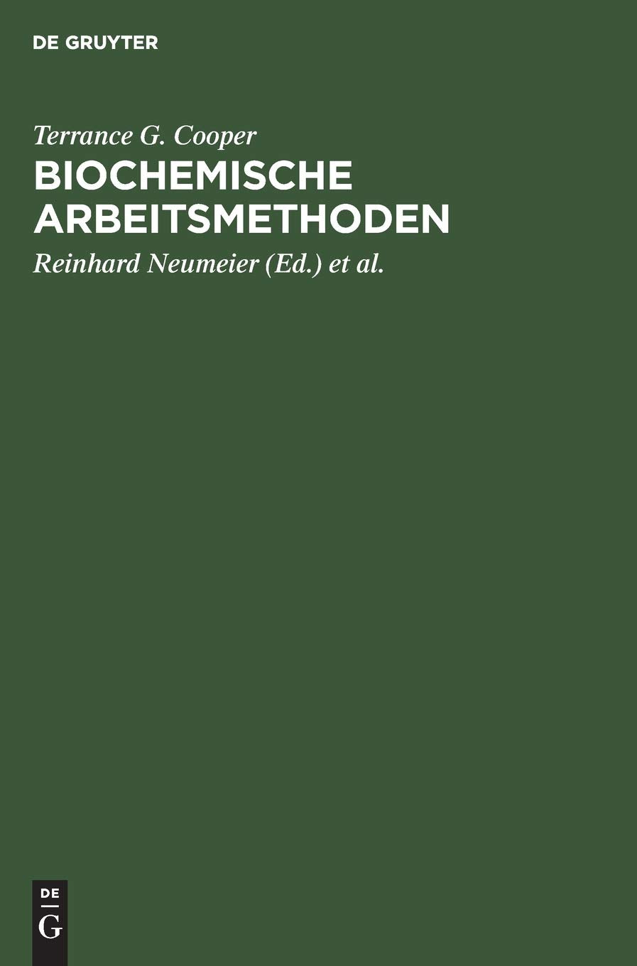Biochemische Arbeitsmethoden Reference Books