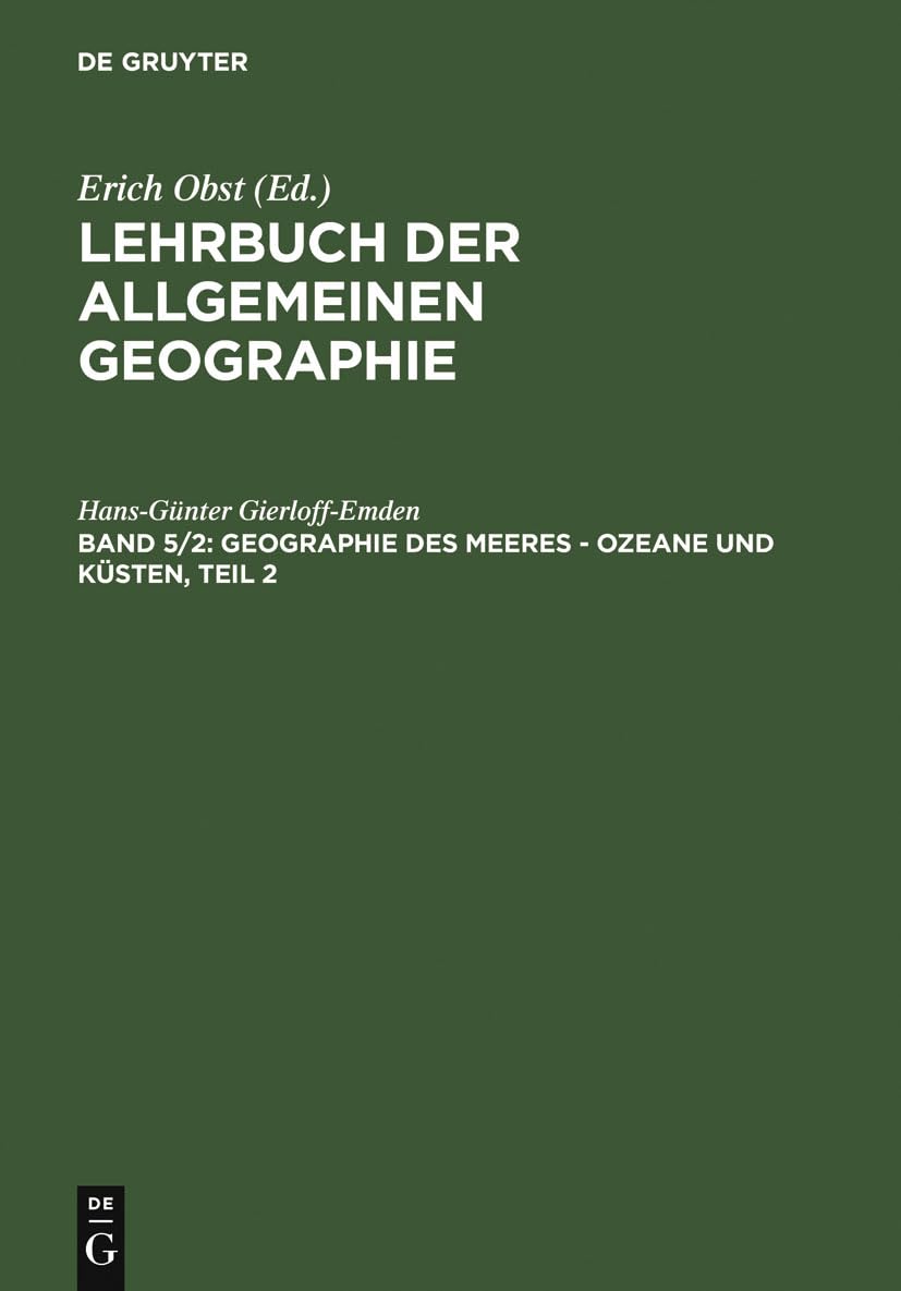 Geographie des Meeres - Ozeane und Küsten, Teil 2 book