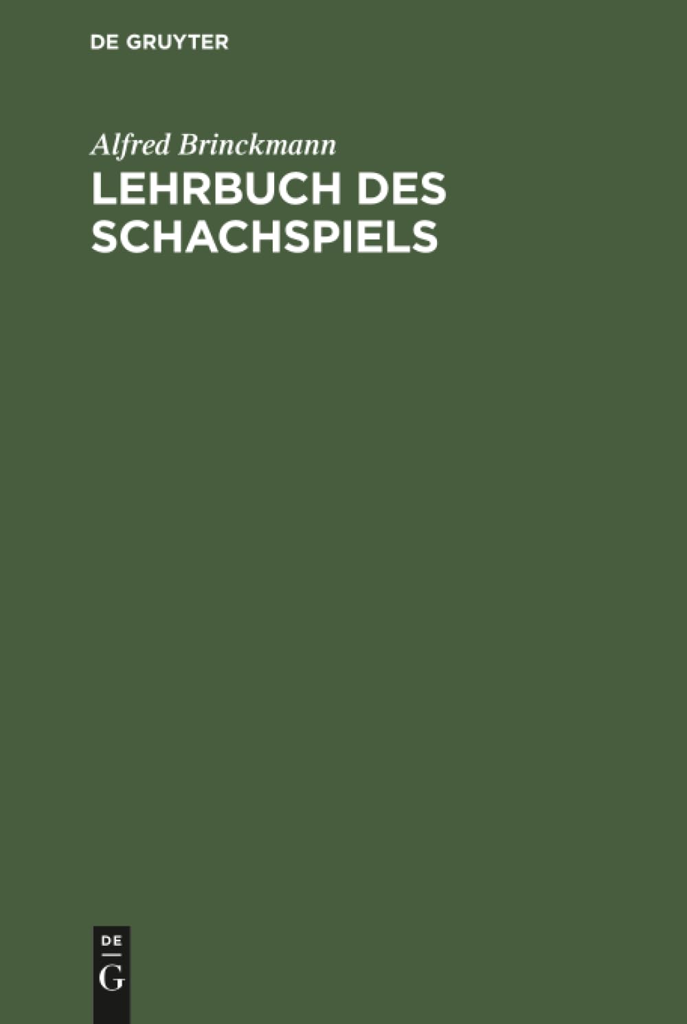 Lehrbuch des Schachspiels General education