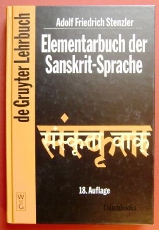 STENZLER:SANSKRITSPRACHE 17A2AE book