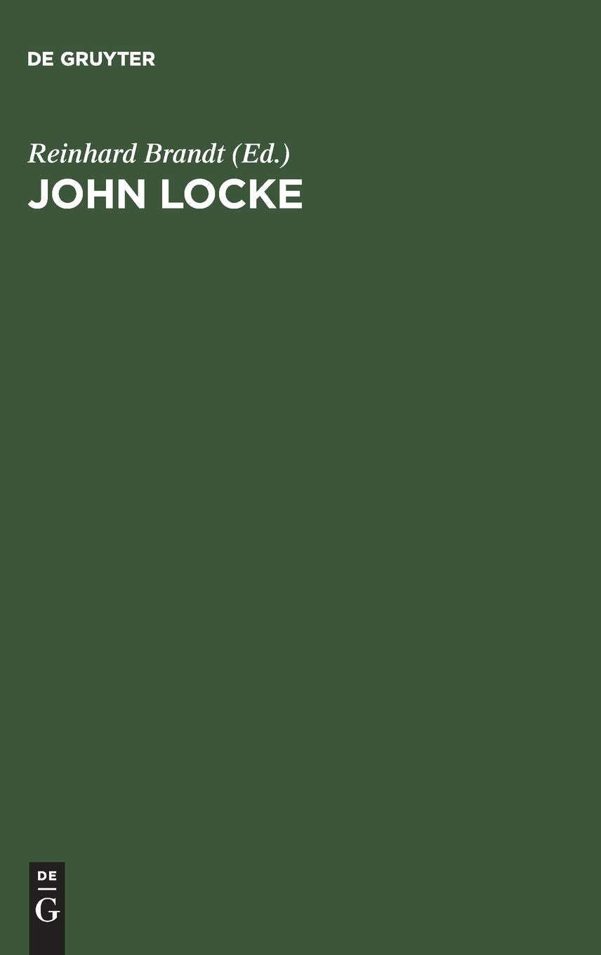 John Locke: Symposium Wolfenbüttel 1979 Philosophy
