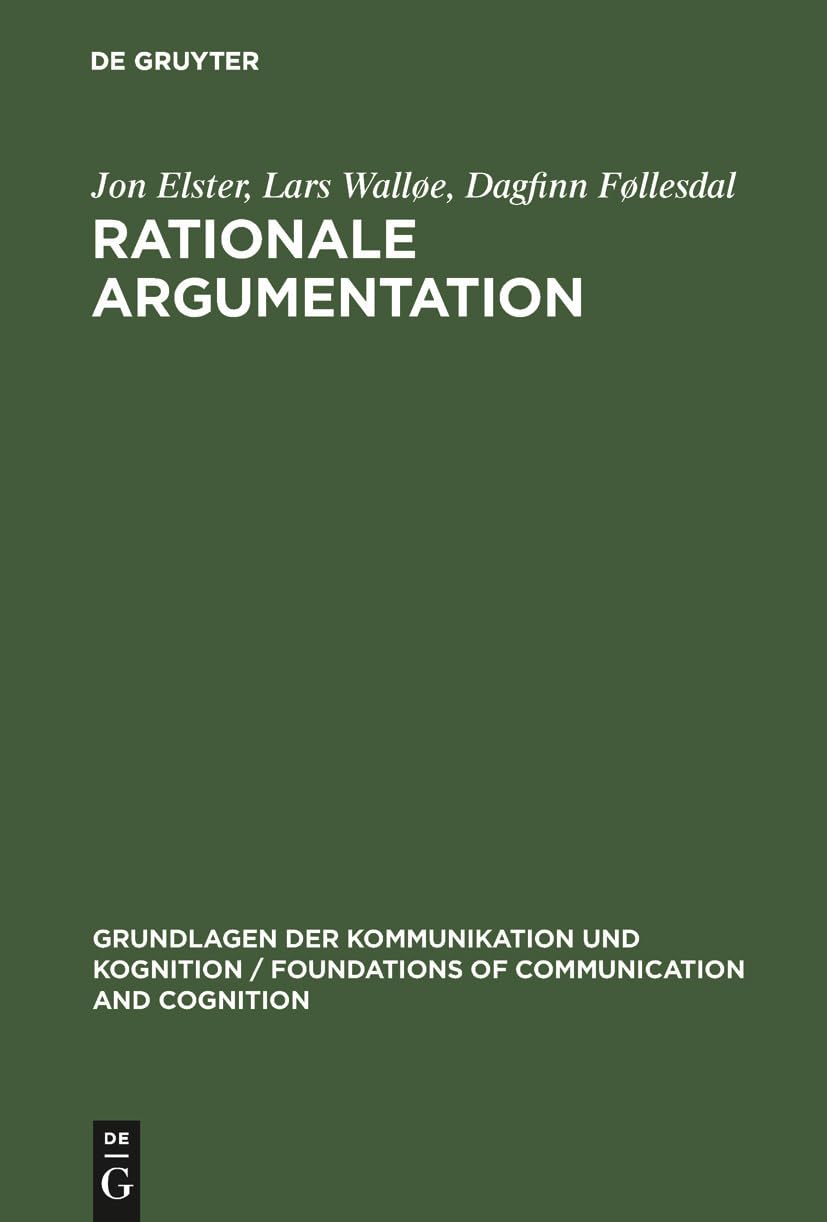 Rationale Argumentation Philosophy Books