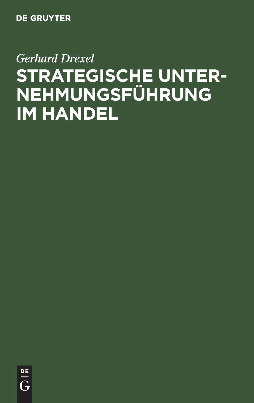 Strategische Unternehmungsführung im Handel Law