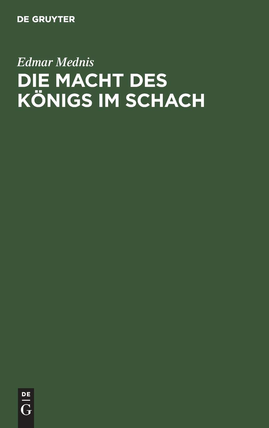 Die Macht des Königs im Schach General education