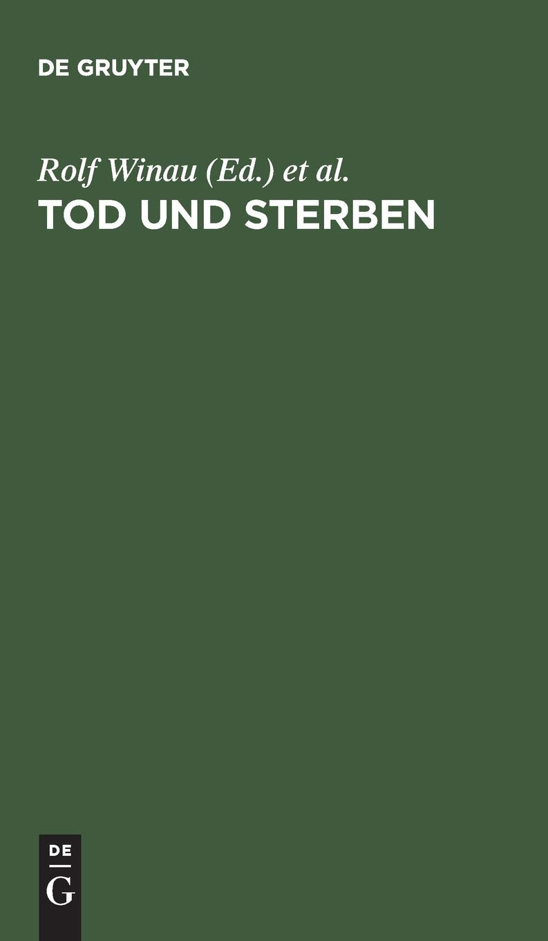 Tod und Sterben Death & Mourning Books