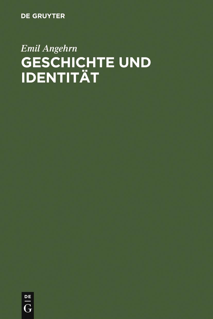 Geschichte und Identität Philosophy