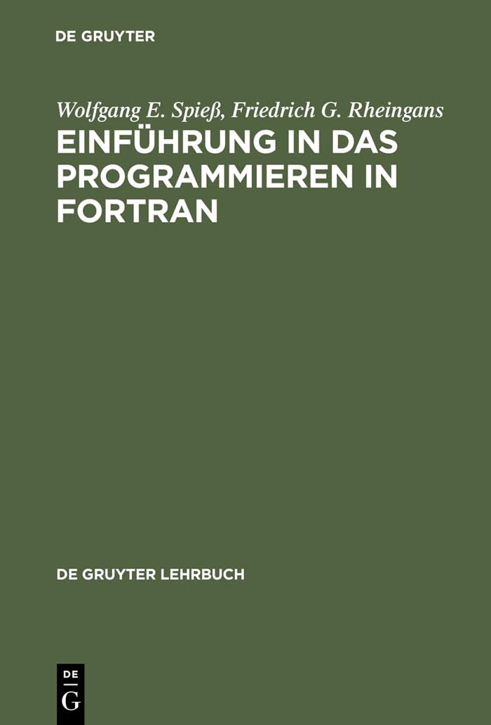Product Image: Einführung in das Programmieren in FORTRAN