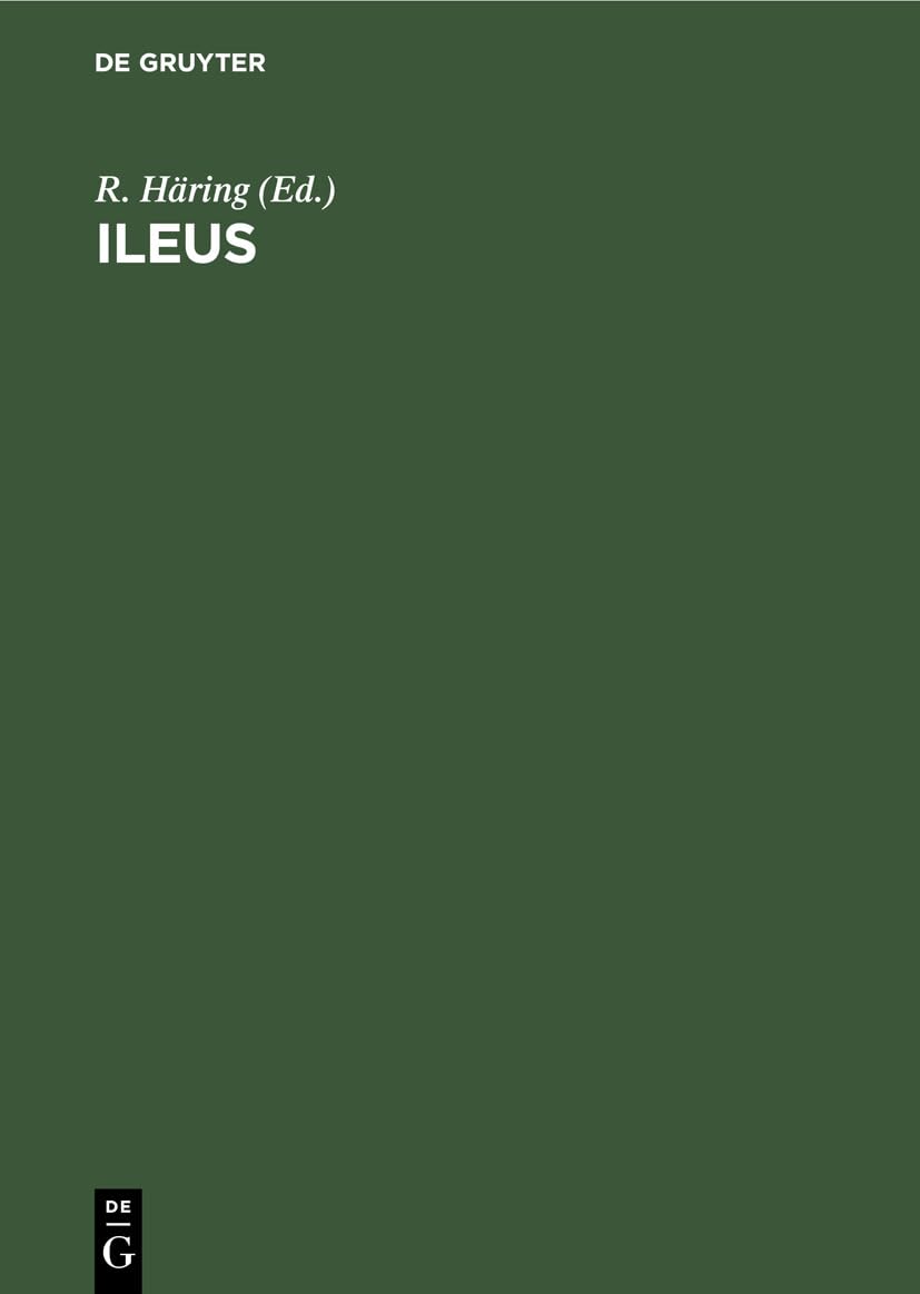Ileus: Chirurgische und gastroenterologische Praxis Medicine