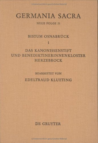 Germania Sacra, Neue Folge, Bd.21 (Germania Sacra. Historisch-statistische Beschreibung der Kirche des Alten Reiches) German history