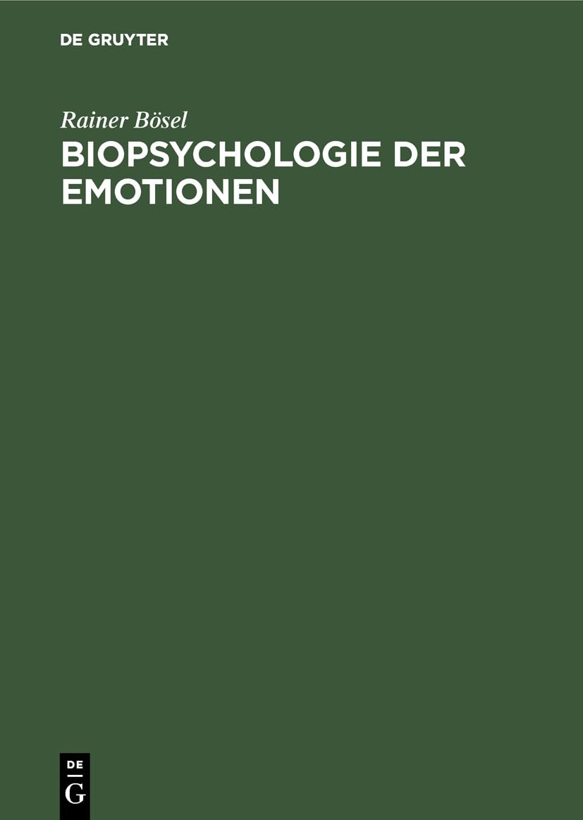 Biopsychologie der Emotionen Medicine