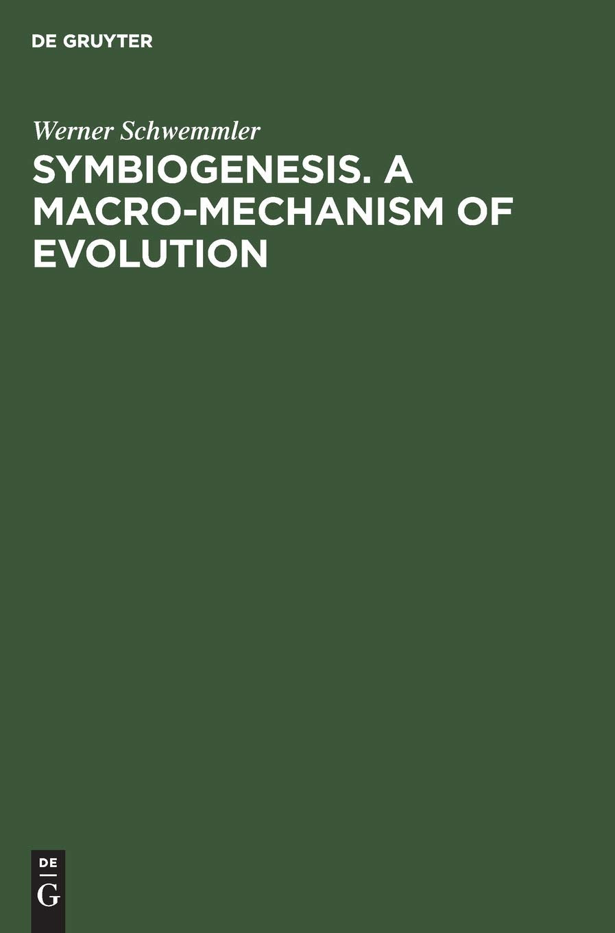Symbiogenesis. A Macro-Mechanism of Evolution Natural Sciences