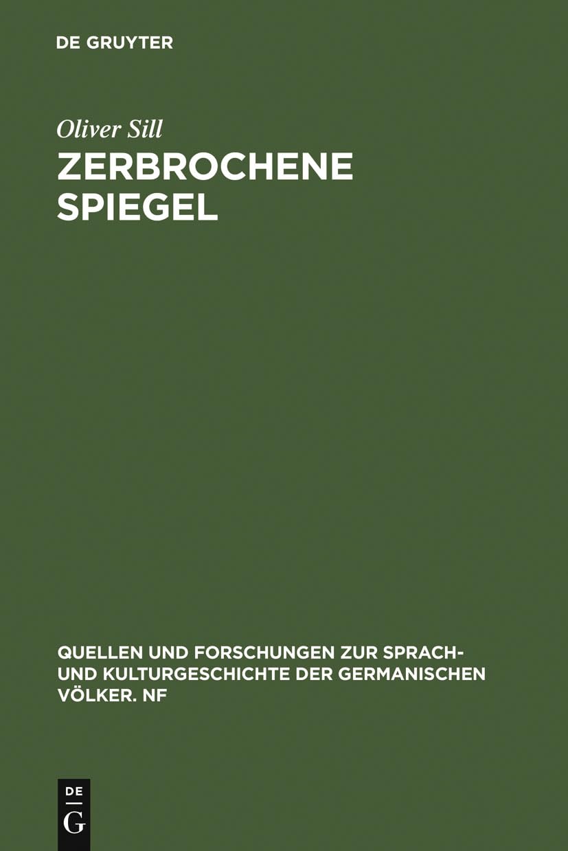 Zerbrochene Spiegel: Studien Zur Theorie Und Praxis Modernen Autobiographischen Erzahlens book