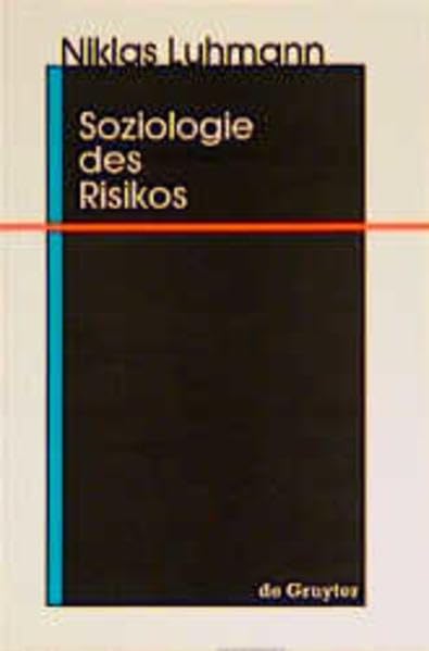 Product Image: Soziologie des Risikos