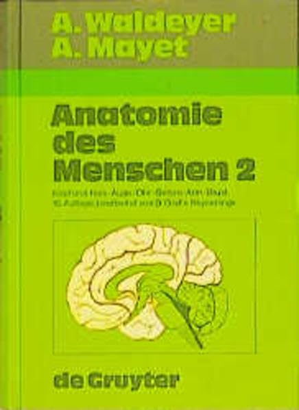 Anatomie des Menschen, 2 Bde., Bd.2, Kopf und Hals, Auge, Ohr, Gehirn, Arm, Brust (Anatomie des Menschen... für Studierende und Ärzte, dargestellt ... und praktischen Gesichtspunkten) Medicine