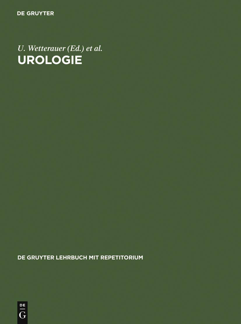 Urologie Medicine Books