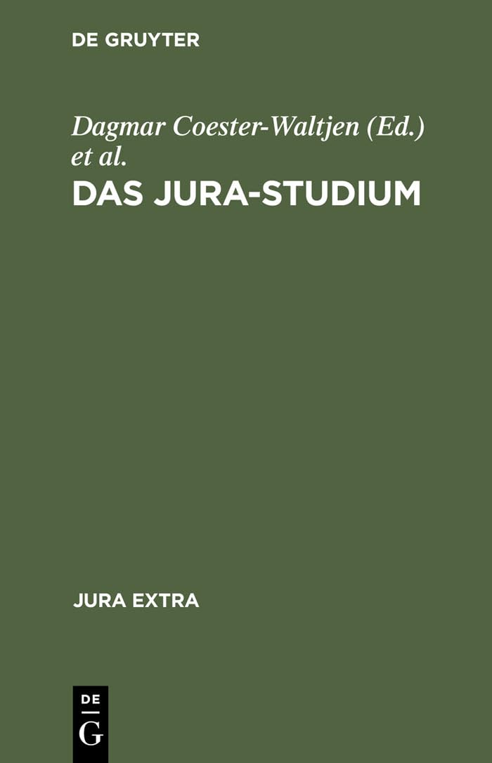 Das Jura-Studium (Jura Extra) Law