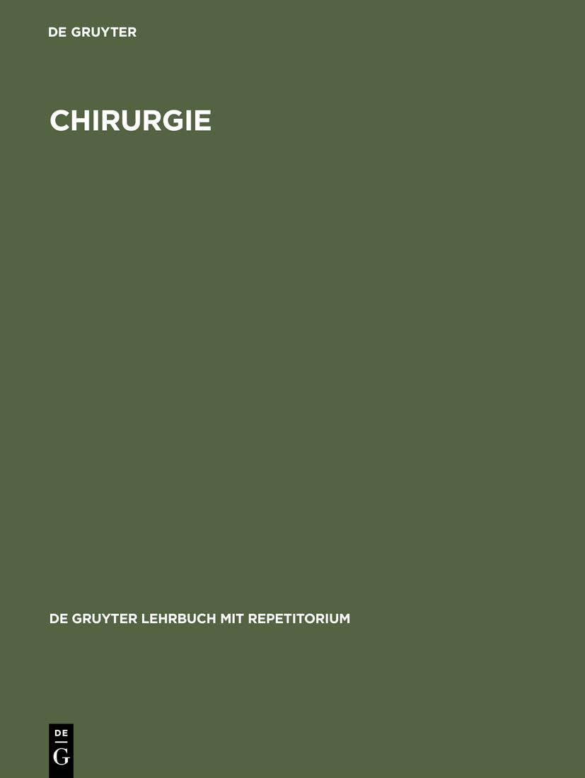 Chirurgie Medicine