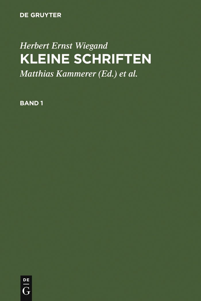 Kleine Schriften: Eine Auswahl aus den Jahren 1970-1999 in zwei Bänden. Bd 1: 1970-1988. Bd 2: 1988-1999 Social Sciences
