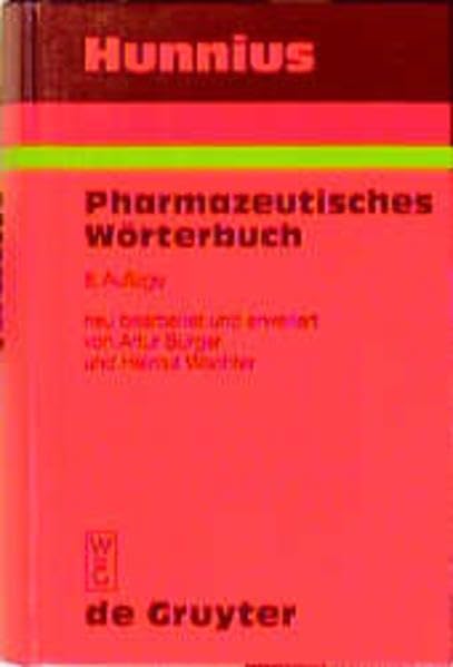 Hunnius Pharmazeutisches Wörterbuch Medicine