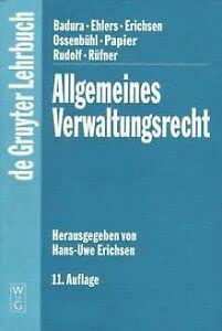 Allgemeines Verwaltungsrecht Law