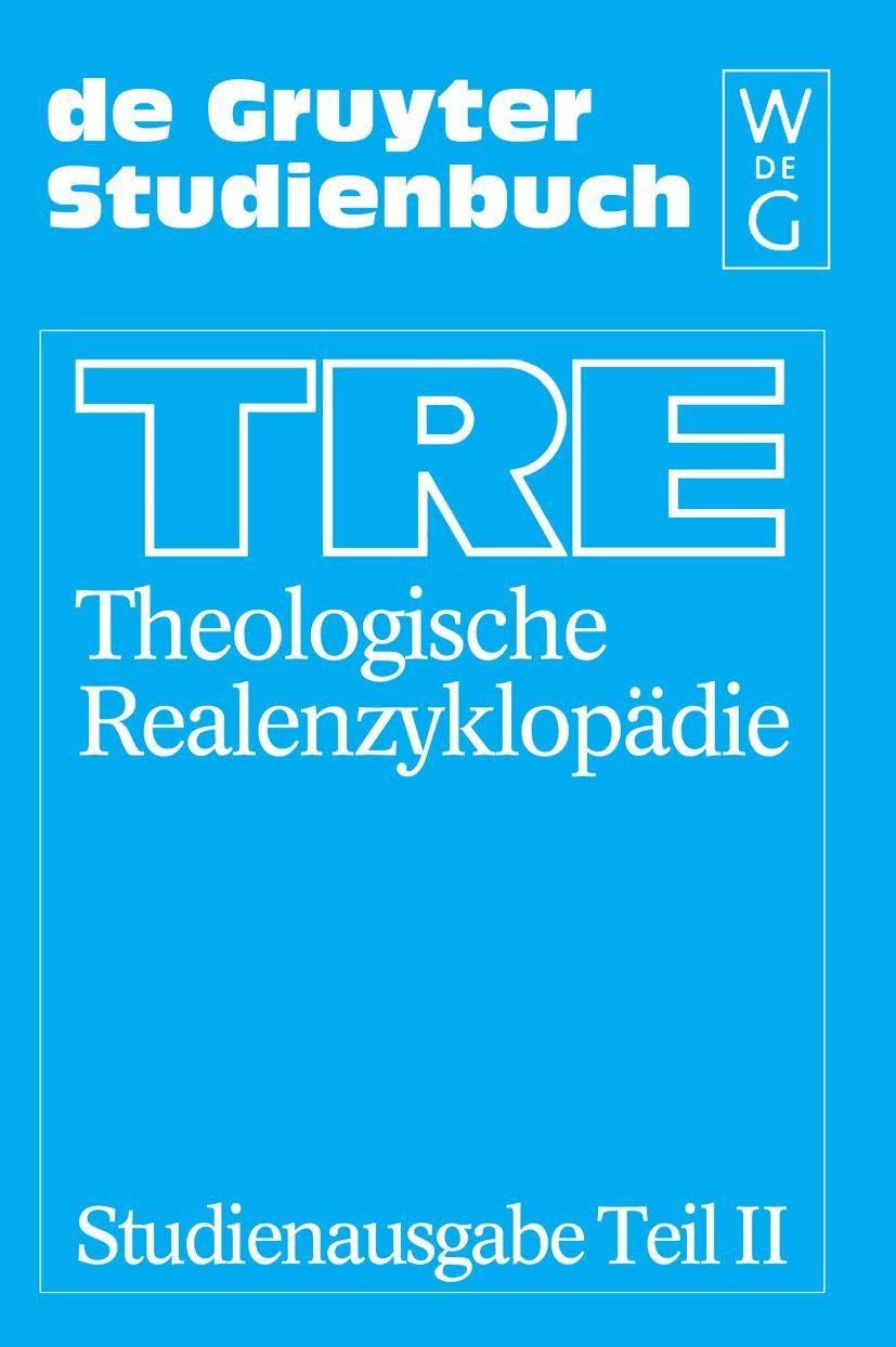 Theologische Realenzyklopädie, Tl.2, Katechumenat/Katechumenen-Publizistik/Presse, 10 Bde. u. Reg.-Bd.: Bde.18-27 (De Gruyter Studienbuch) Media & Communication
