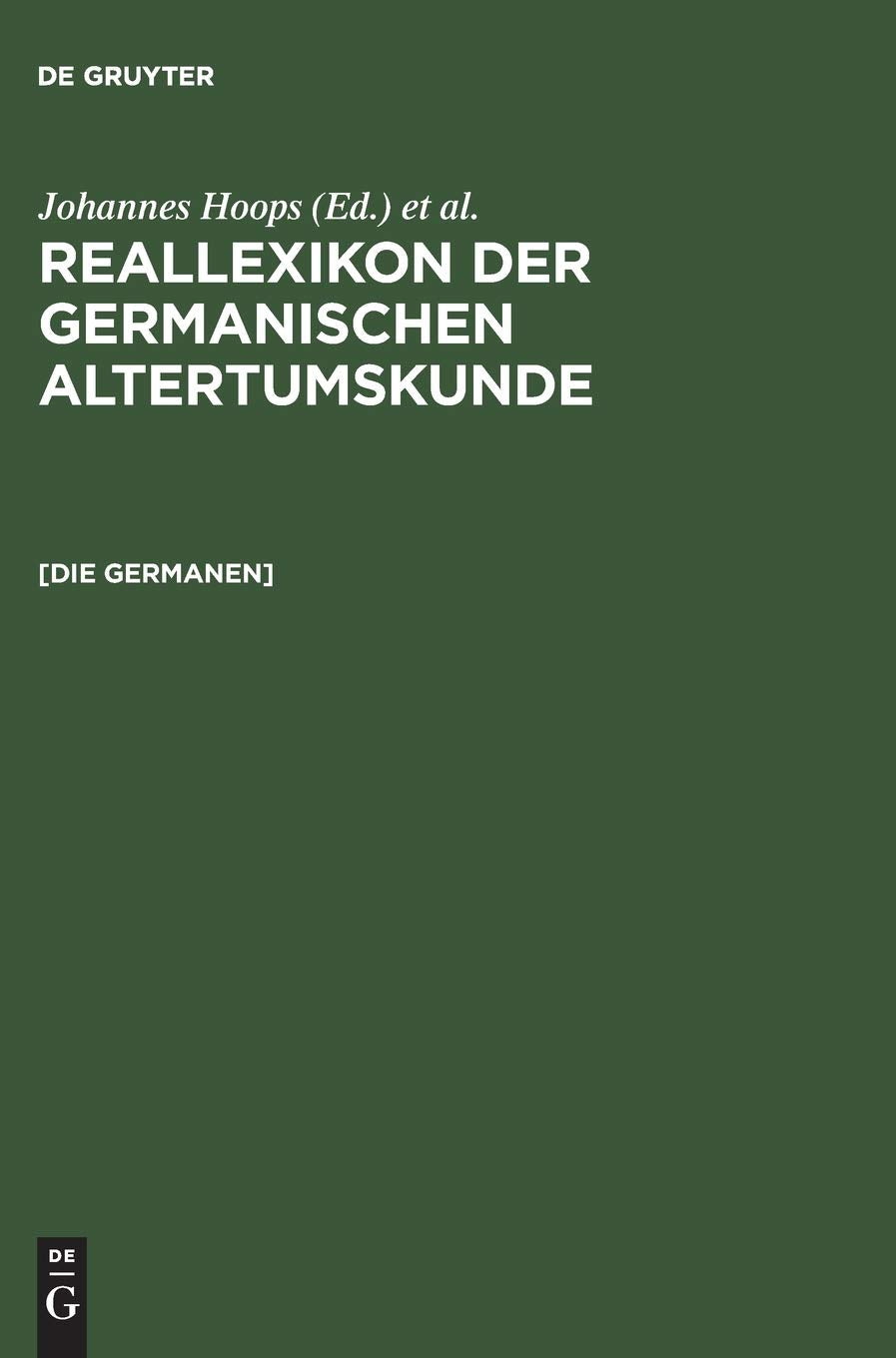 [Die Germanen] Social Sciences