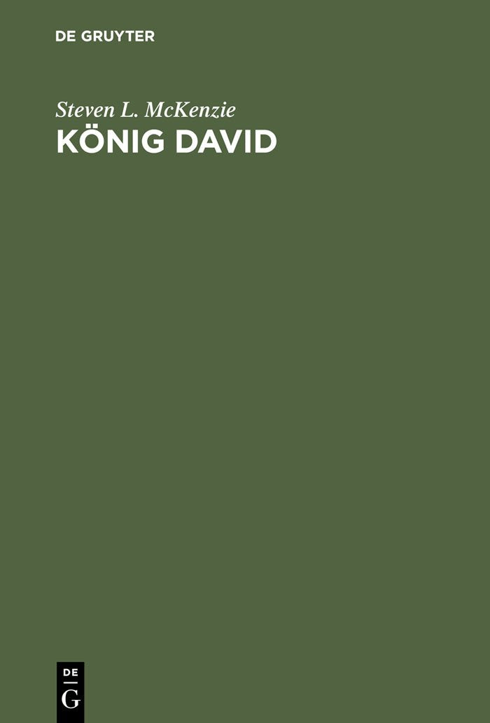 König David: Eine Biographie Memories