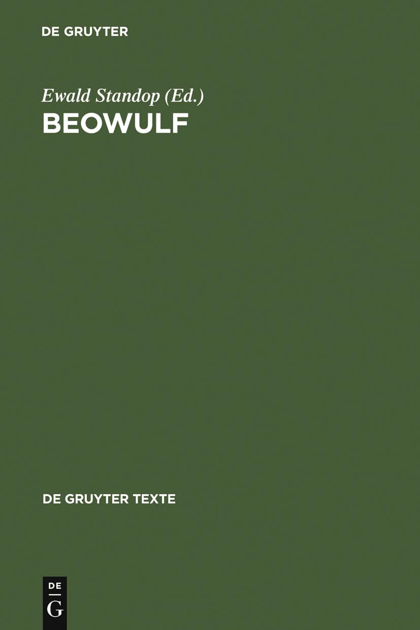 Beowulf: eine Textauswahl mit Einleitung, Übersetzung, Kommentar und Glossar : Text, Ubersetzung, Kommentar Contemporary literature