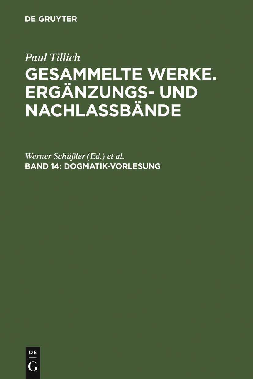 Dogmatik-Vorlesung Philosophy