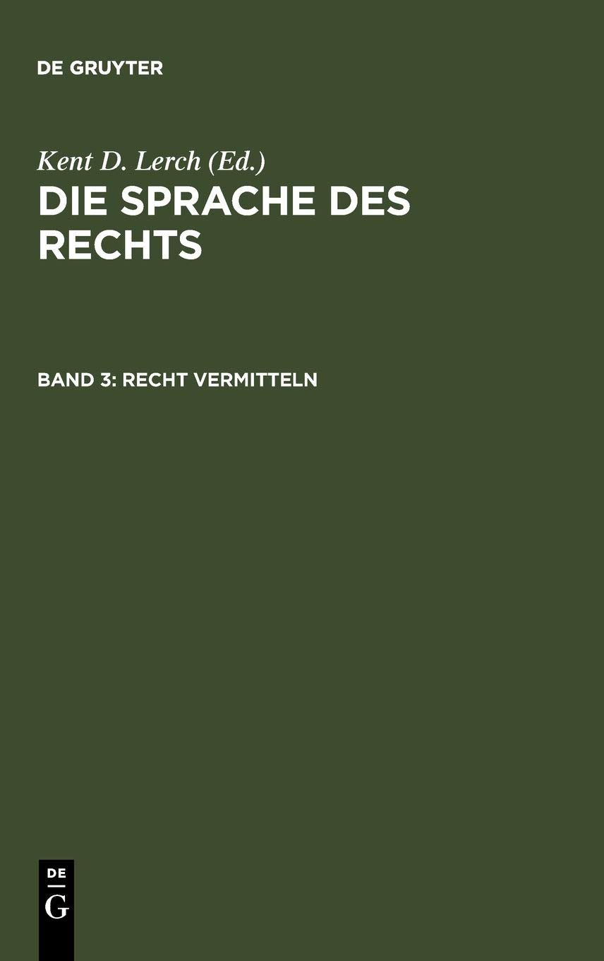 Product Image: Recht vermitteln