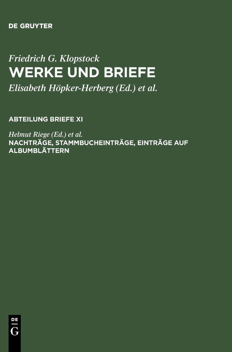 Nachträge, Stammbucheinträge, Einträge auf Albumblättern Essays & Short Stories