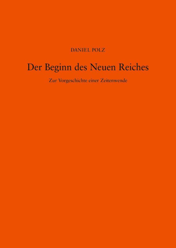 Der Beginn des Neuen Reiches: Zur Vorgeschichte einer Zeitenwende (Sonderschriften des Deutschen Archäologischen Instituts, Abt. Kairo, 31, Band 31) Social Sciences