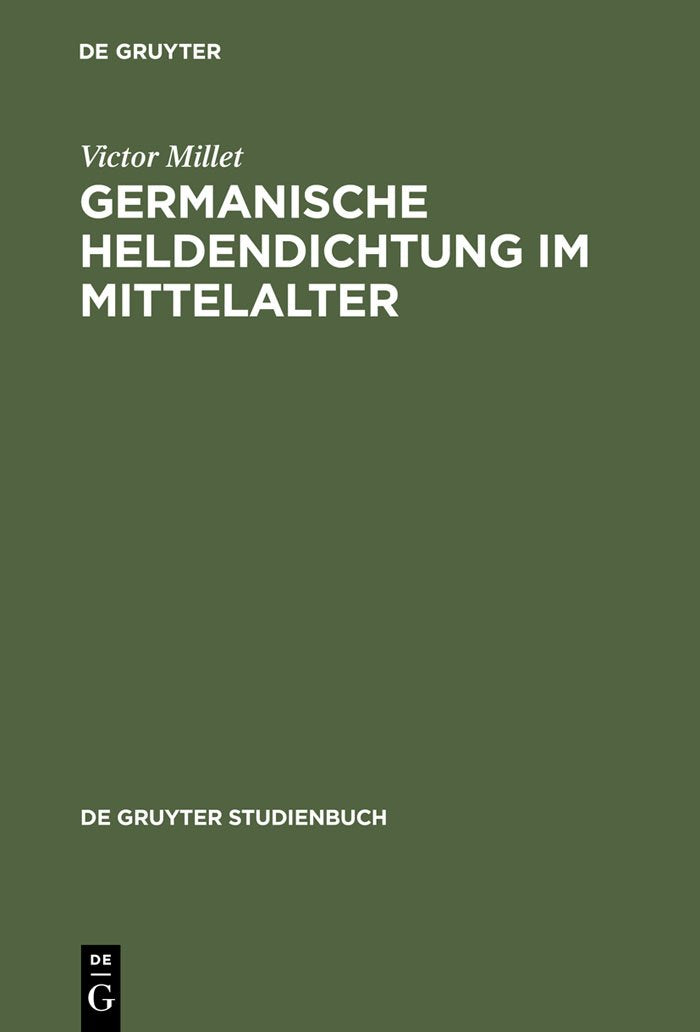 Product Image: Germanische Heldendichtung im Mittelalter