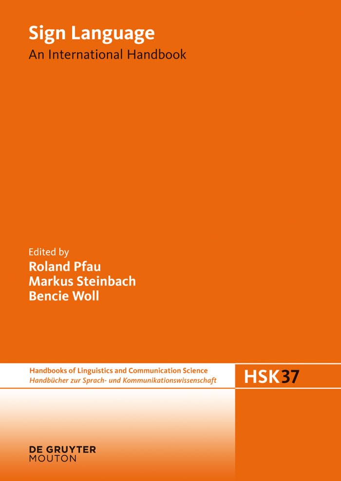 Sign Language: An International Handbook book