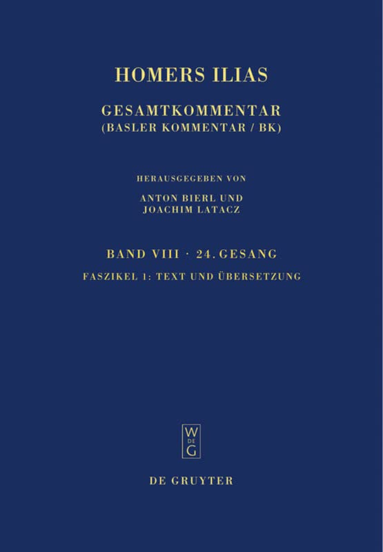 Text und Übersetzung (Sammlung wissenschaftlicher Commentare (SWC)) Poetry