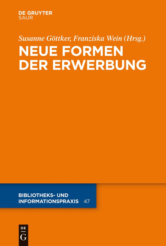 Product Image: Neue Formen der Erwerbung