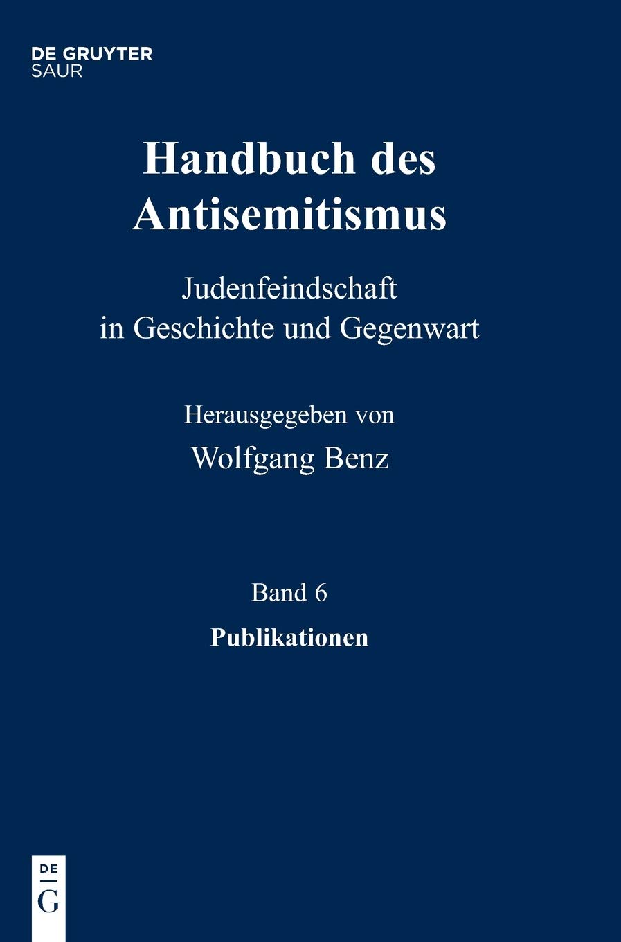 Publikationen: Rublikationen (Handbuch des Antisemitismus) Media & Communication