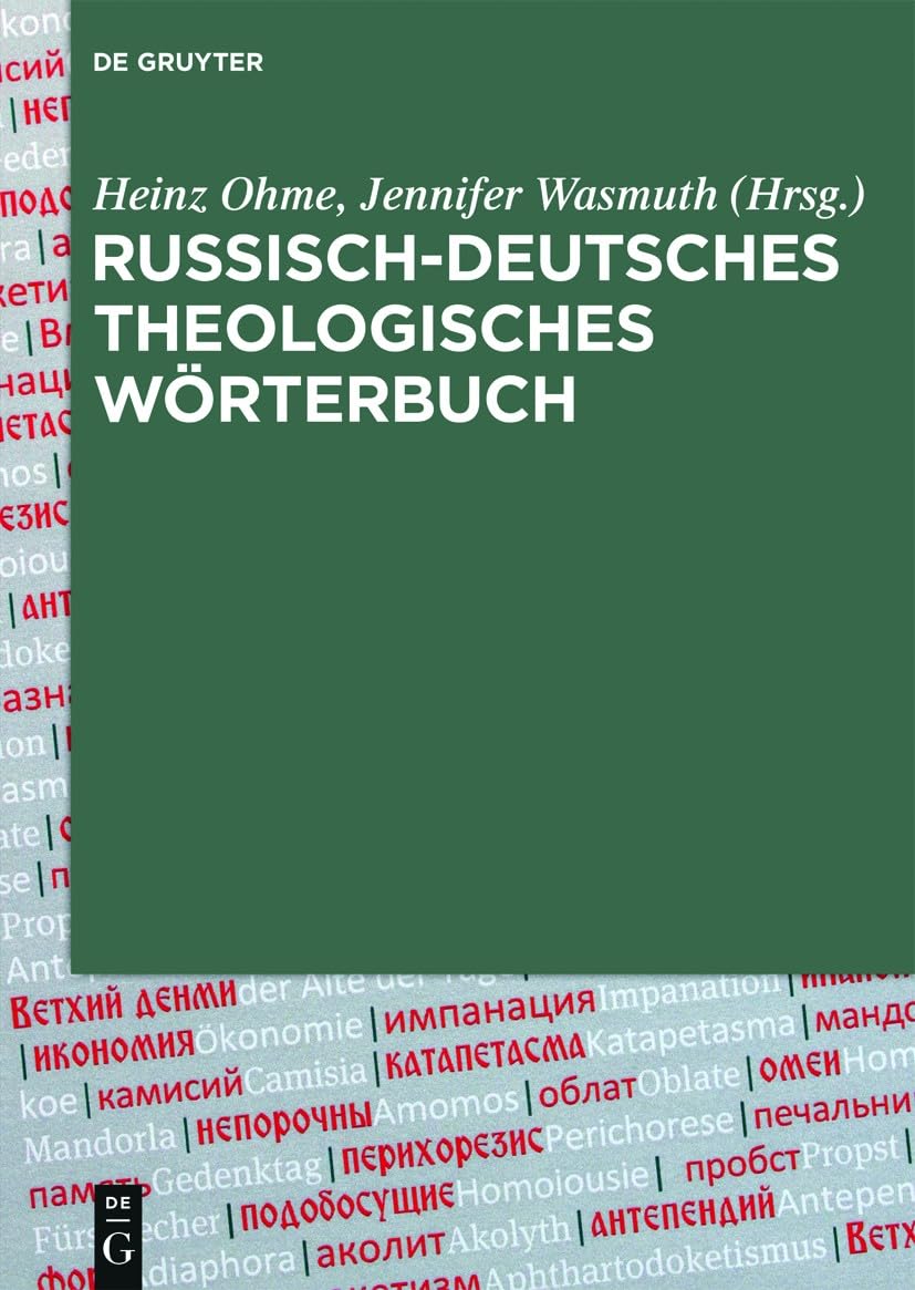 Russisch-Deutsches Theologisches Wörterbuch (RDThW) Social Sciences