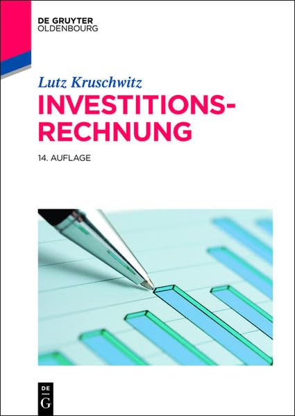 Investitionsrechnung Law Books