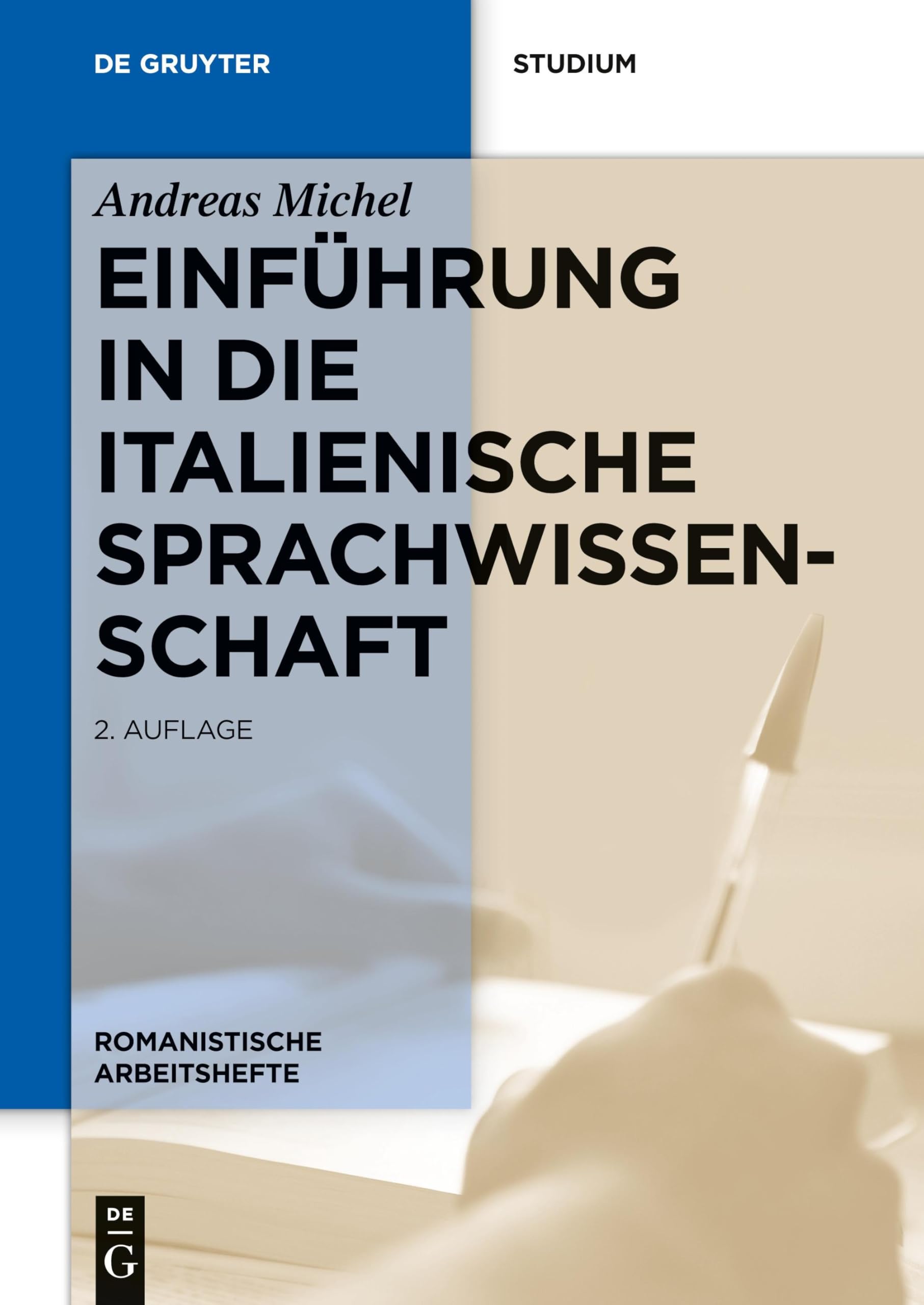 Einführung in die italienische Sprachwissenschaft Social Sciences