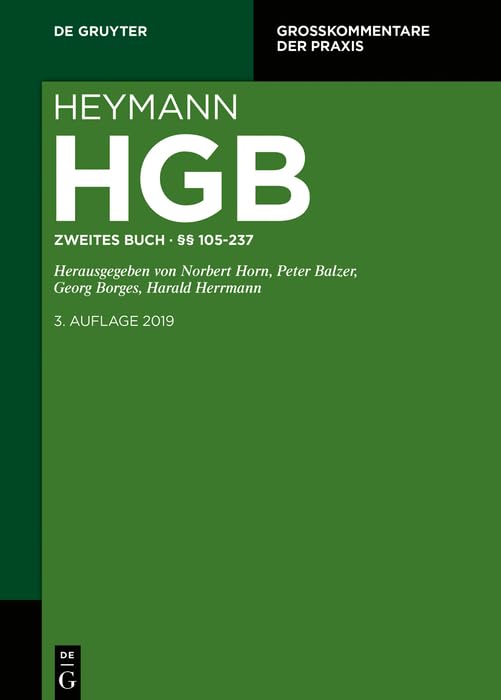 §§ 105-237: Paragraphen 105-237 (Großkommentare der Praxis, Band 2) Law