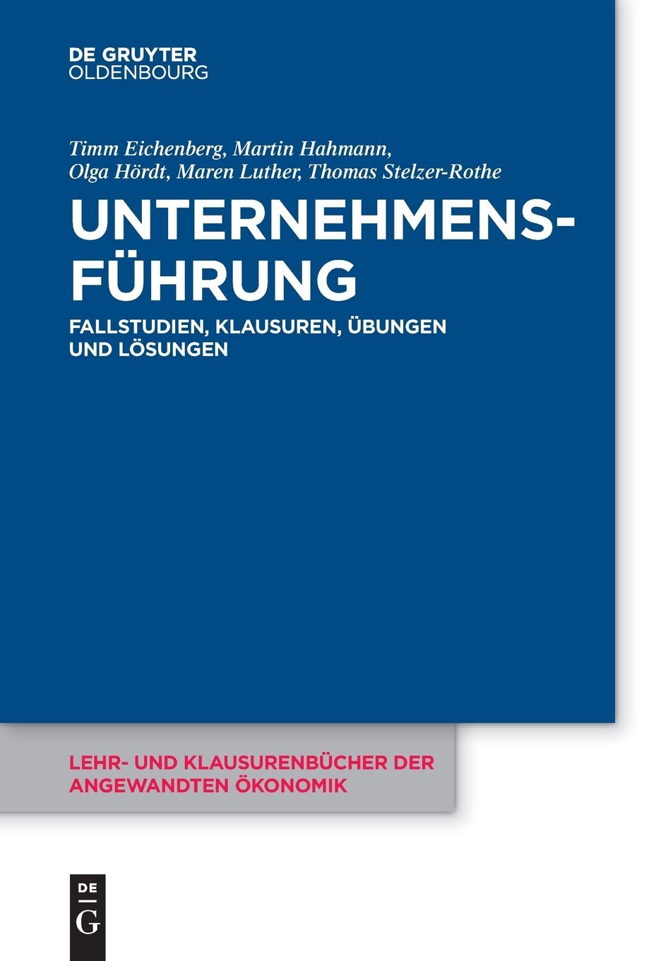 Unternehmensführung Law