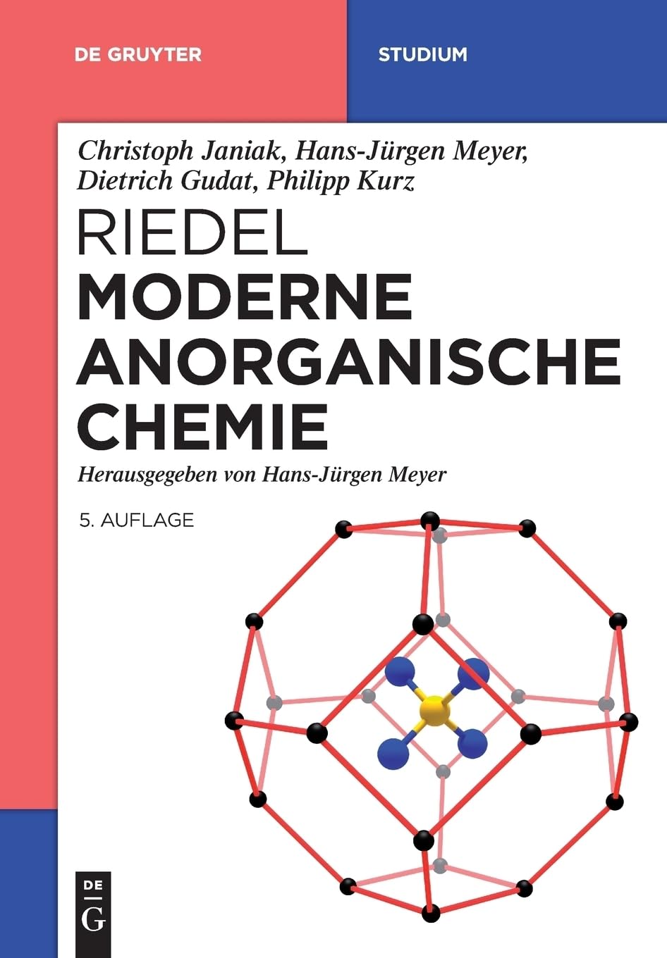 Riedel Moderne Anorganische Chemie (De Gruyter Studium) Natural Sciences